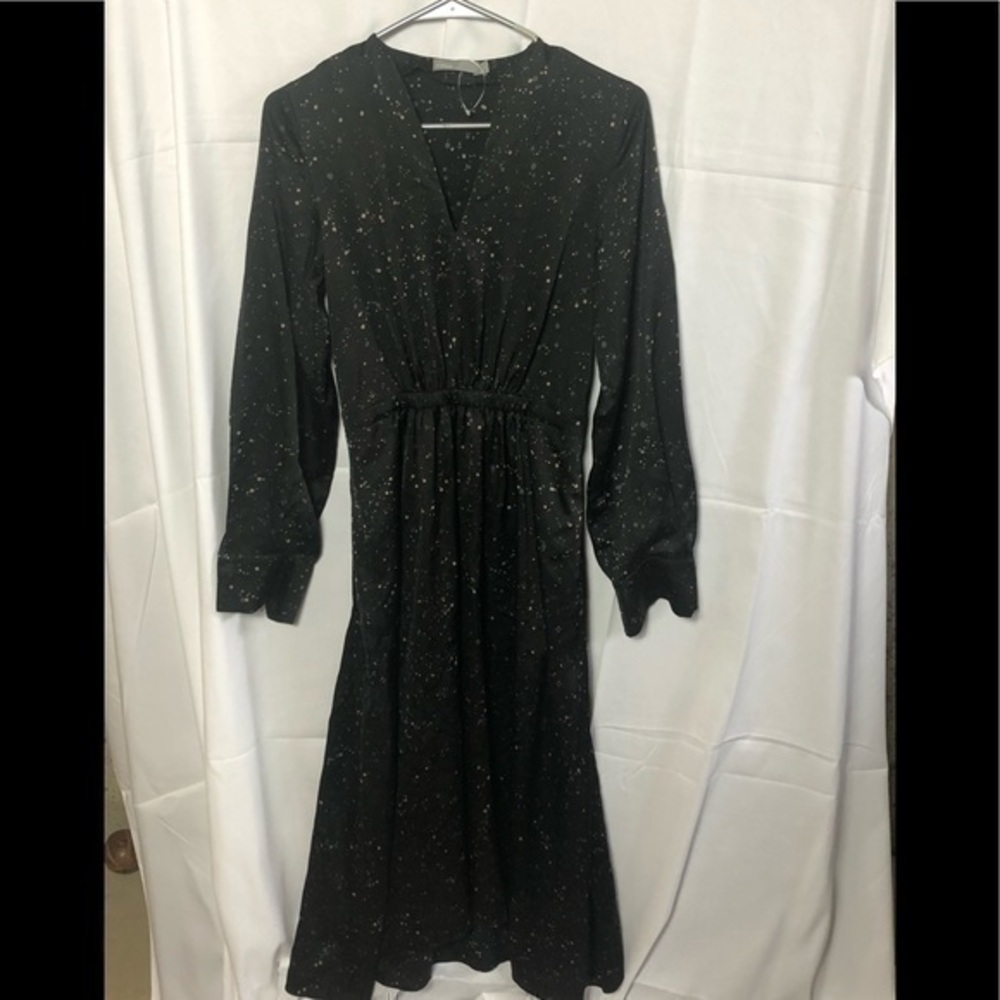 Vince Long Sleeve Dress X-Small